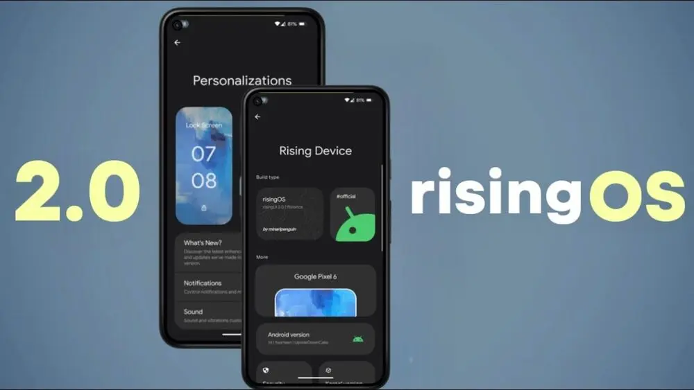 RisingOS 2.0: Scopri le Novità e i Miglioramenti per Pixel6a