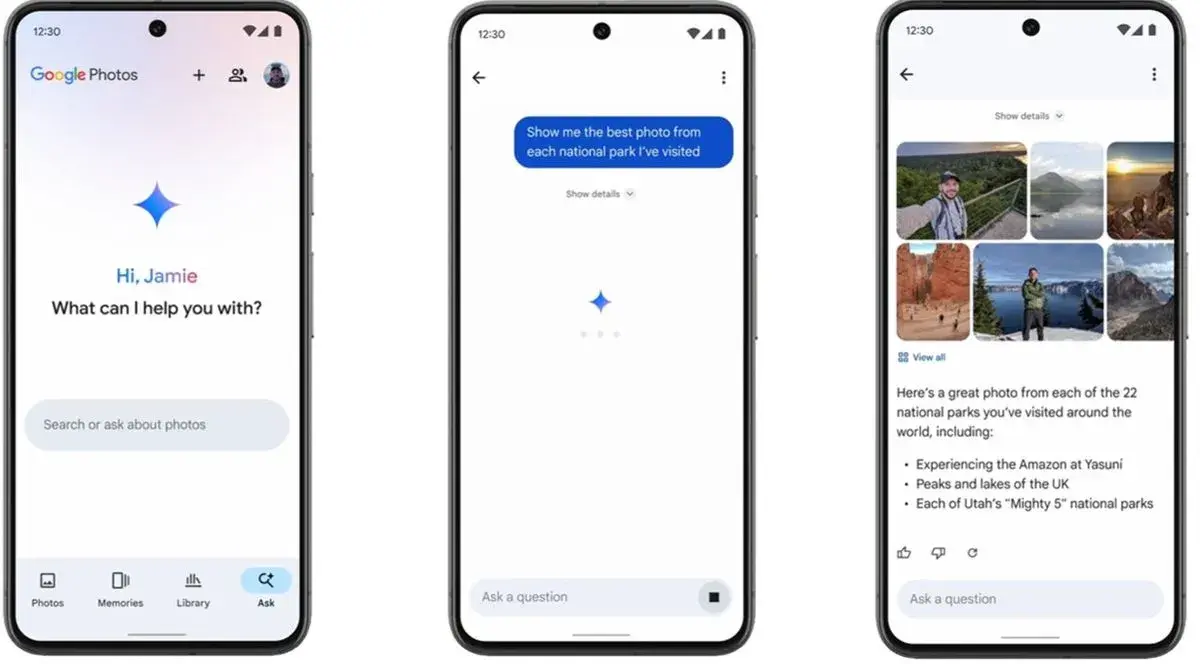 Google Photos si rinnova: arriva la funzione 'Ask Photos' per cercare ricordi con domande naturali